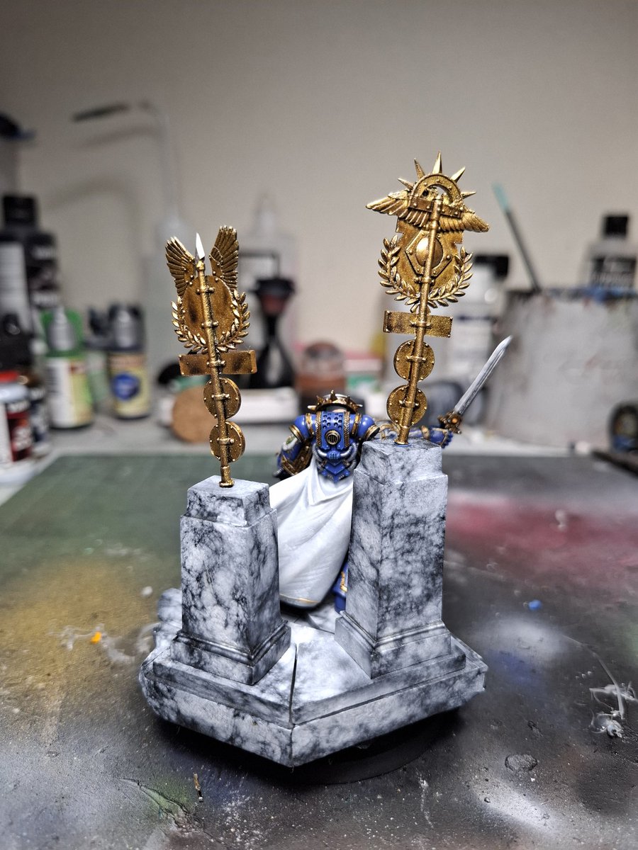 daiazusashiro's tweet photo. Roboute Guilliman 

#warhammer4000 #warhammer #horusheresy https://t.co/u0IEWUikGq
