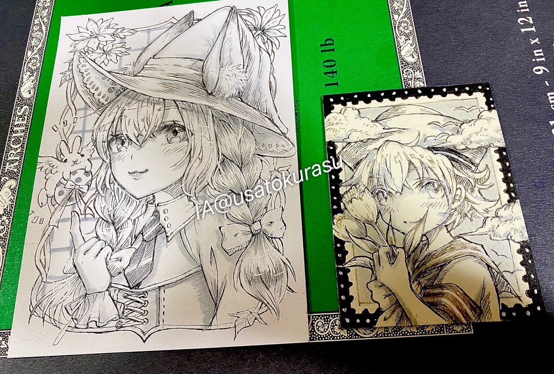 IA/アナログ絵 tweet media