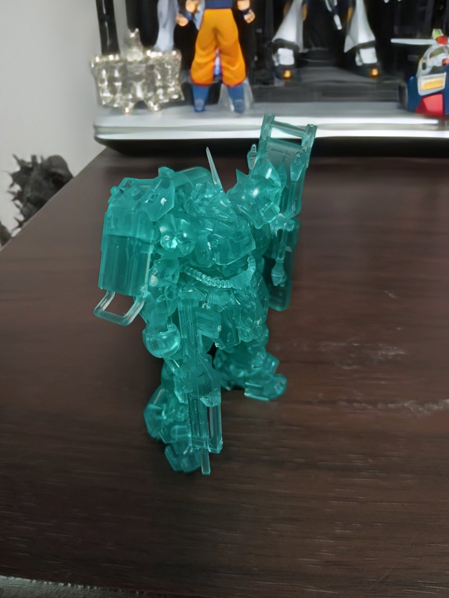truedream81's tweet photo. ガンダムアーティファクト、ギラ・ドーガ（レズン専用機）完成！
もちろん、素組みのみですよん♪
ふい〜、ストレス軽減、満足ぞなもし(*´∀｀)
#ガンプラ
#食玩
#YouTube
#ショート 
https://t.co/1ogoyc5g4g https://t.co/sB1tkrNcye