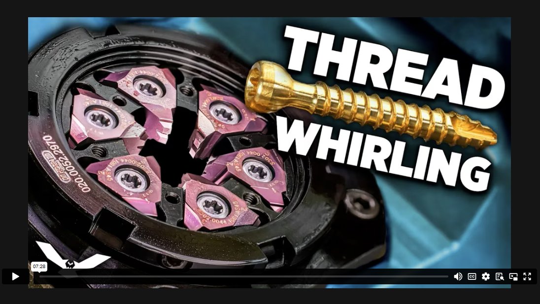 tornosgroup's tweet photo. 💡 New  video from the Swiss Machining Academy! 

🎥 🔗 Check it out here https://t.co/mLqtate581

Thread whirling on the Swiss DT 26 for high-precision bone screws. https://t.co/SjiHLJM6JH