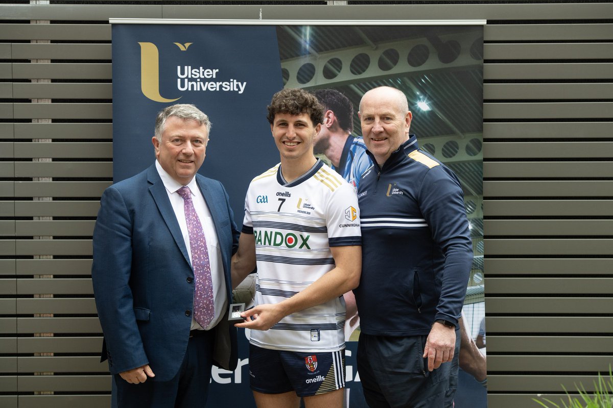 UlsterUniGAA's tweet photo. Freshers All Ireland Division 1
Our student numbers from @officialdonegal continues to grow with some exceptional players including our Captain 
Finnbarr Roarty 
Luke Mc Guinness 
Lorcan Mc Gonigle 
Cathal Rua Gallagher 
Cillian Doyle
Cianan Mc Daid 
@StEunansGAA https://t.co/Bez8hg5lUc