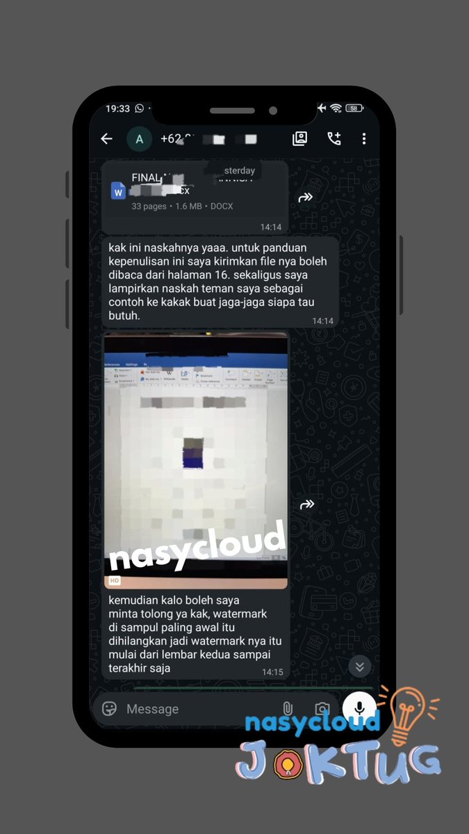 nasy JOKI JASA FORMATTING WORD, PPT, PAPER, DLL° tweet media