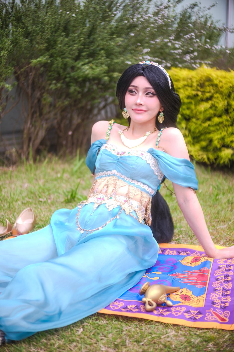 ジャスミンの絵日記みたいでかわいい🥹💓 ⚠︎ジャスミン/Cosplay