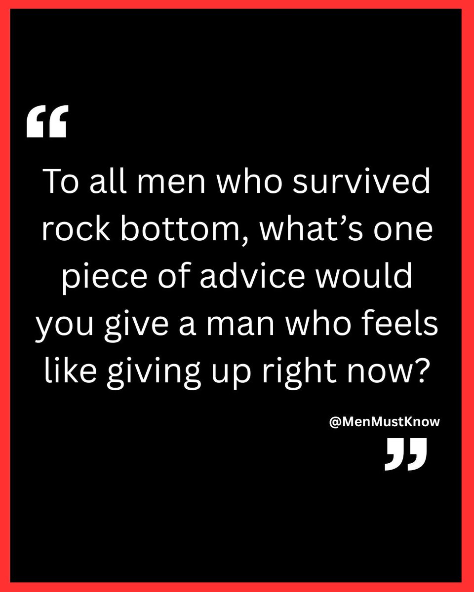 Men Must Know tweet media