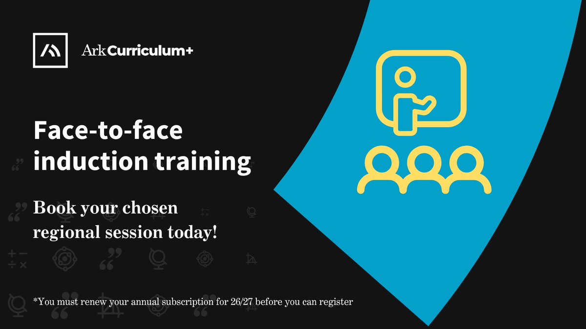 Ark Curriculum Plus tweet media