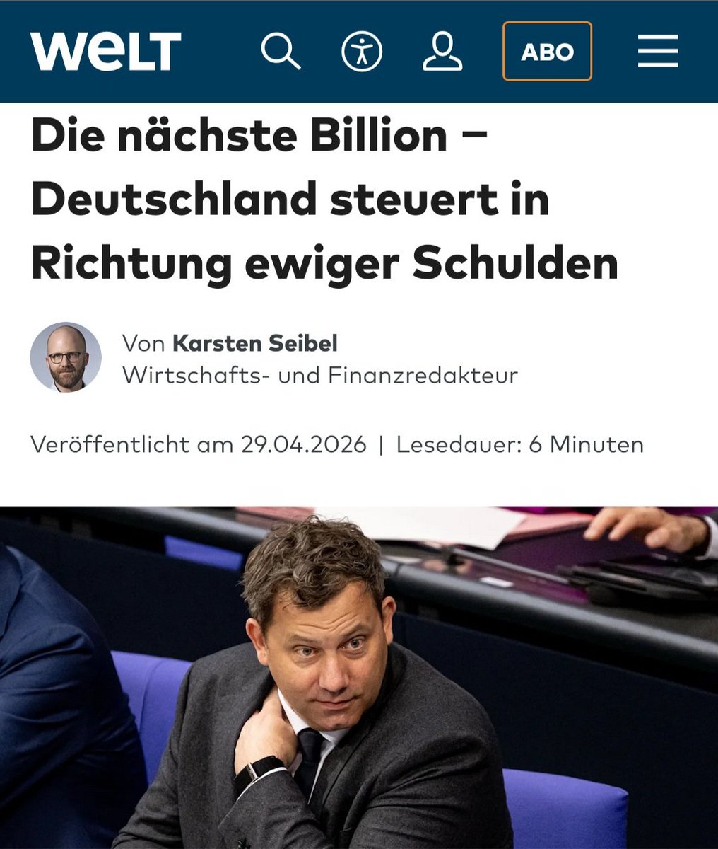 Finanzministernder Parody Lars Klingbeil tweet media