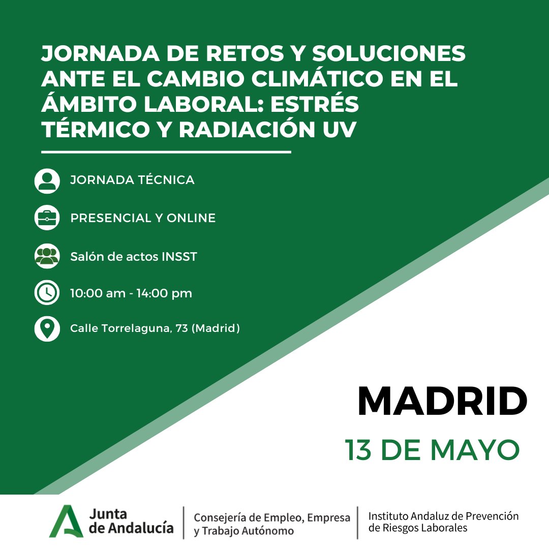 Inst. Andaluz de Prevención de Riesgos Laborales tweet media
