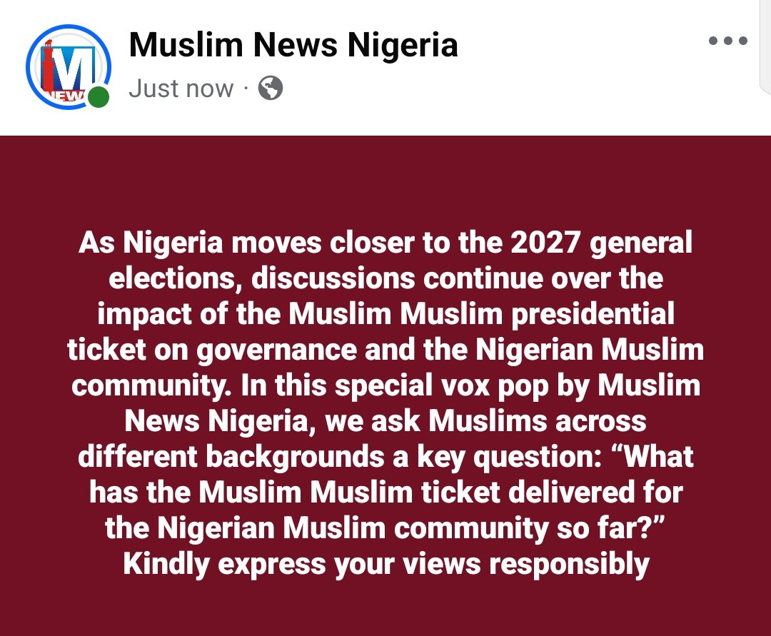 Muslim News Nigeria tweet media