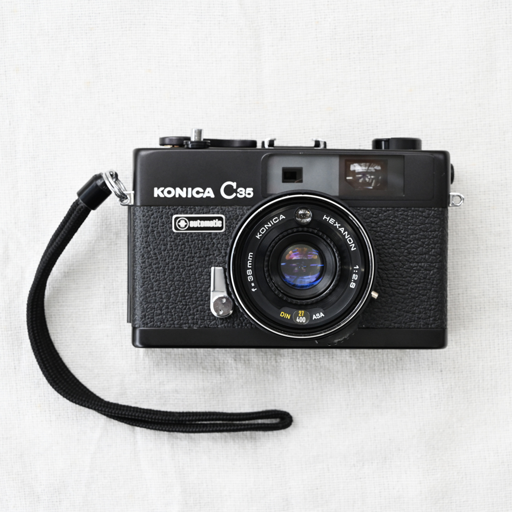 コニカ C35 Automatic【ブラック】（整備済み）￥40,000- by #青葉台