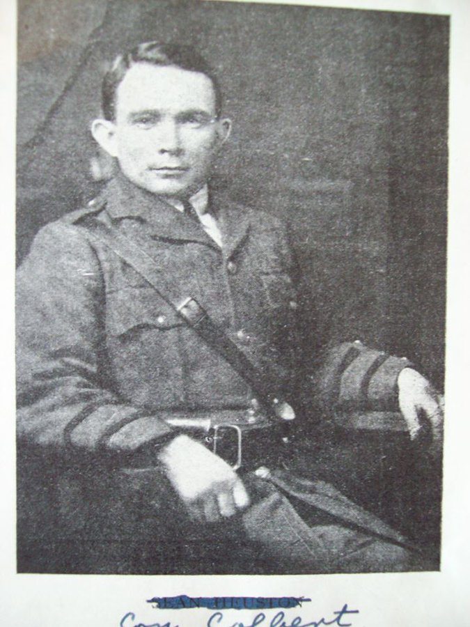 irelandbattles's tweet photo. #OnThisDay 1916 Con Colbert was executed in Kilmainham Gaol. He told a comrade that he was;

“proud to die for such a cause”. 

Before being executed, Colbert told the soldier to pin the napkin nearer to his heart &amp; then shook his hand.

#Ireland #History https://t.co/LFMuVrAhdI