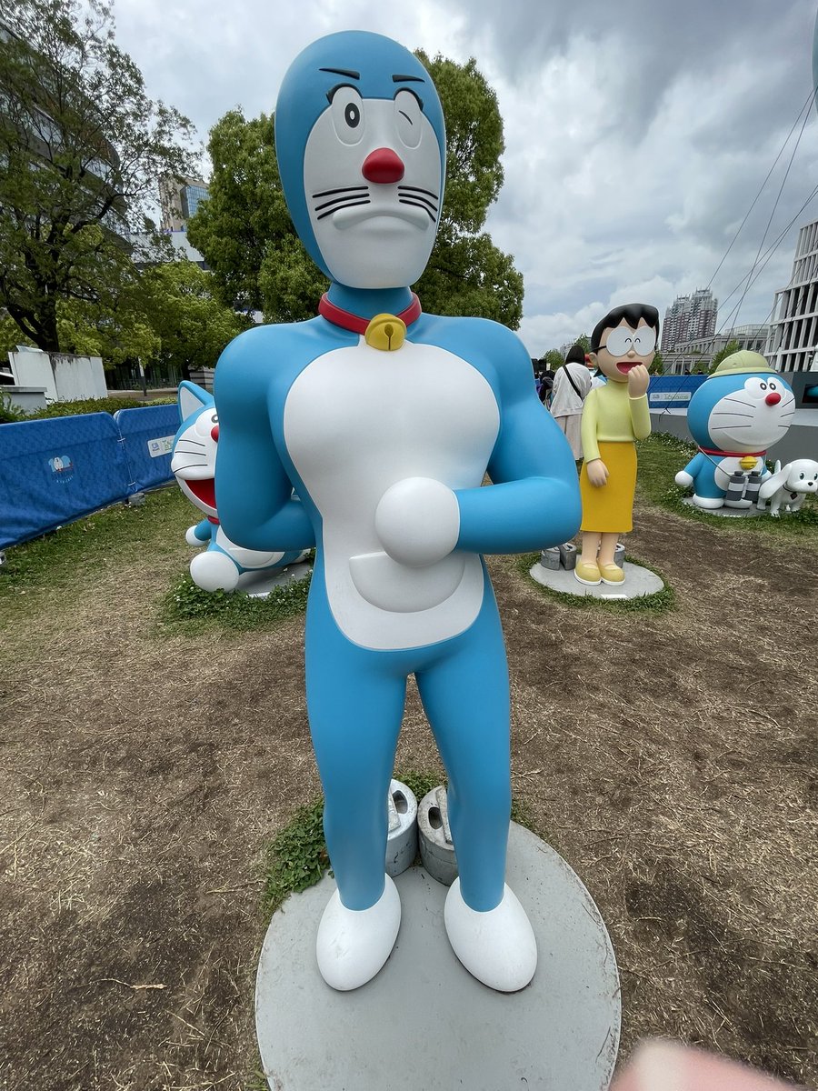 100%ドラえもん＆フレンズin東京」へ行ってきました🩵 展示の工夫が