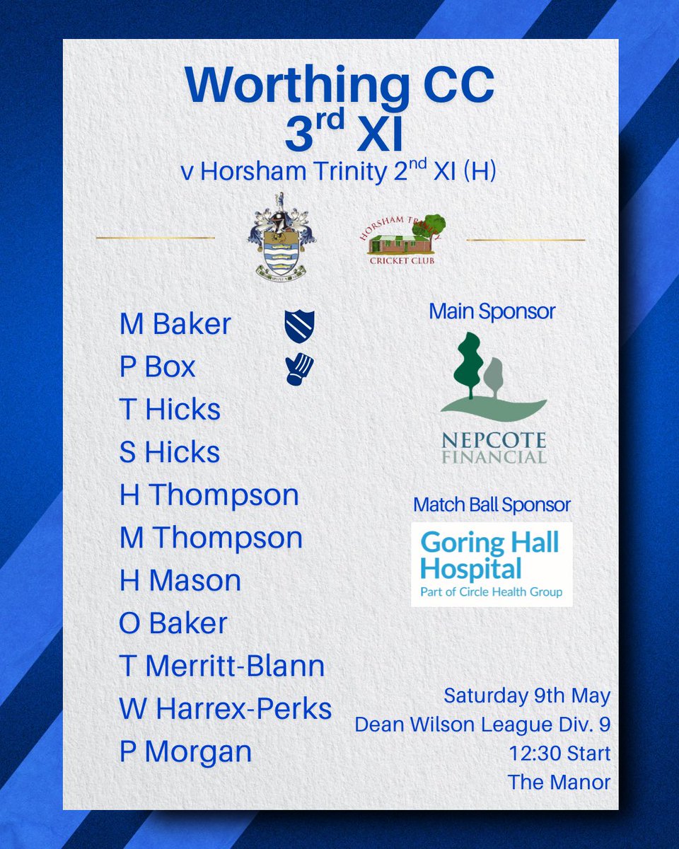 Worthing CC tweet media
