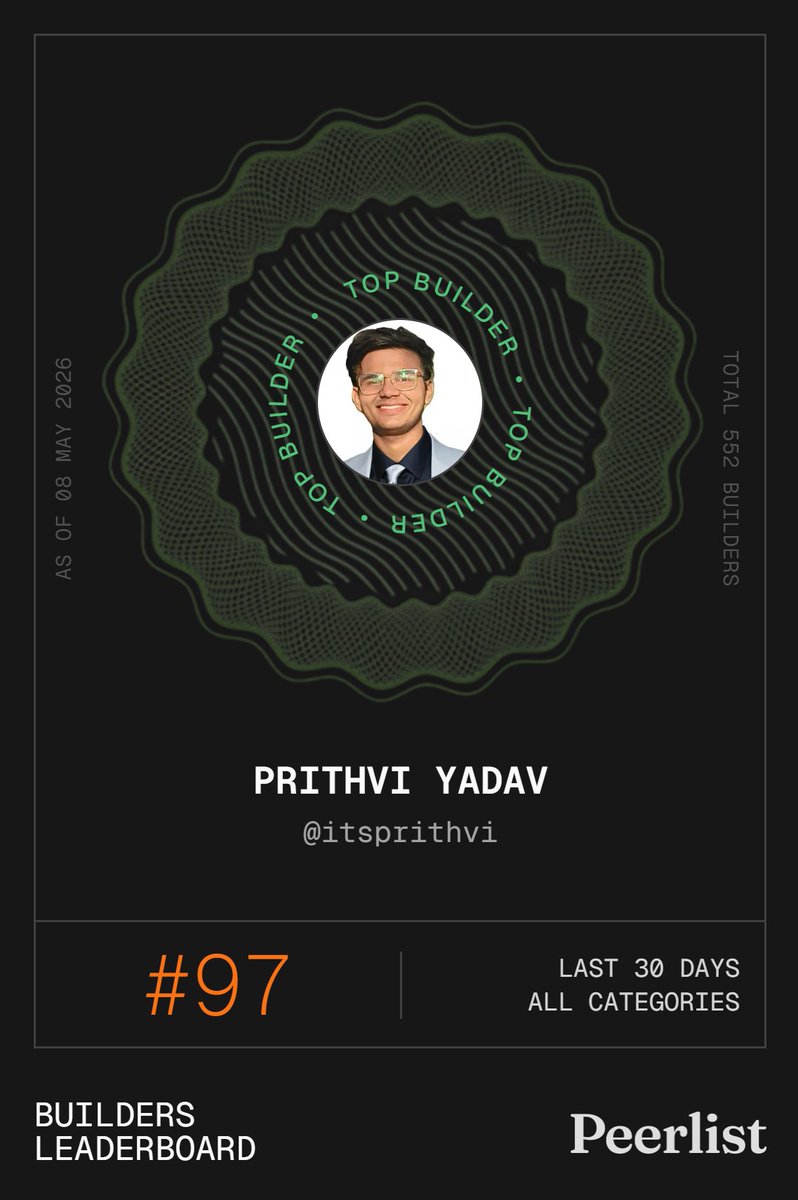 Prithvi Yadav tweet media