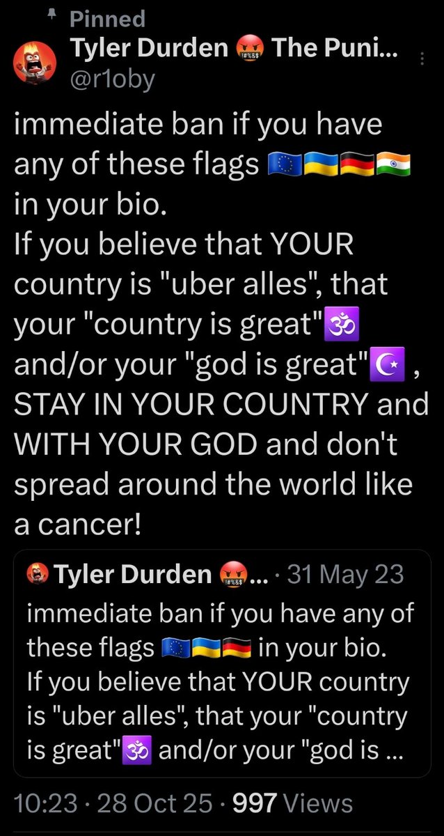 Tyler Durden 🤬 The Punisher 💀 tweet media