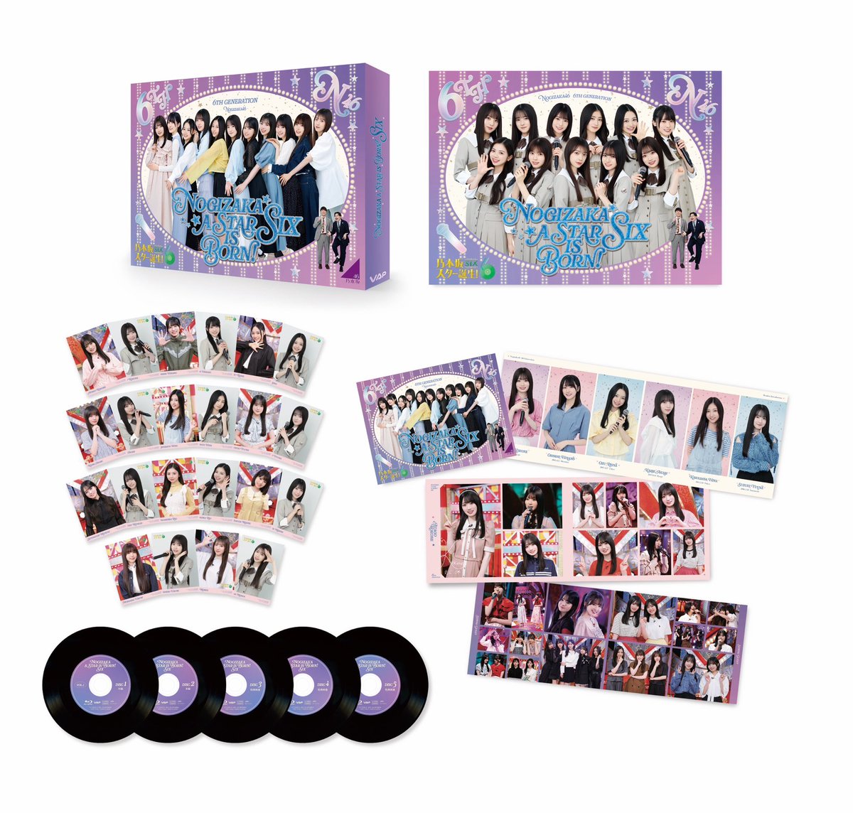 ˏˋ #乃木坂スター誕生！SIX 第1巻 Blu-ray BOX 6月3日発売 ˎˊ˗ 展開図