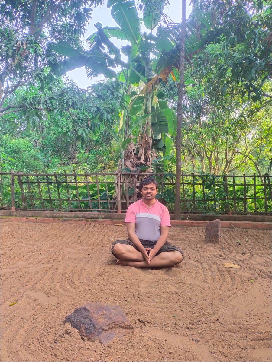 Tushar54133's tweet photo. Attended the Jeevan Vidya workshop at Dharvad in Suman sangam forest . ना thake हे pair kabhi, na kabhi हिम्मत हरी हे, jajba he parivartan ka isilye सफर जारी हे . #jeevanvidyaworkshop #centreforholisticlearning #sumansangamforest #praxis #dharwadhubli  #selfawareness https://t.co/CJoXExTsA8