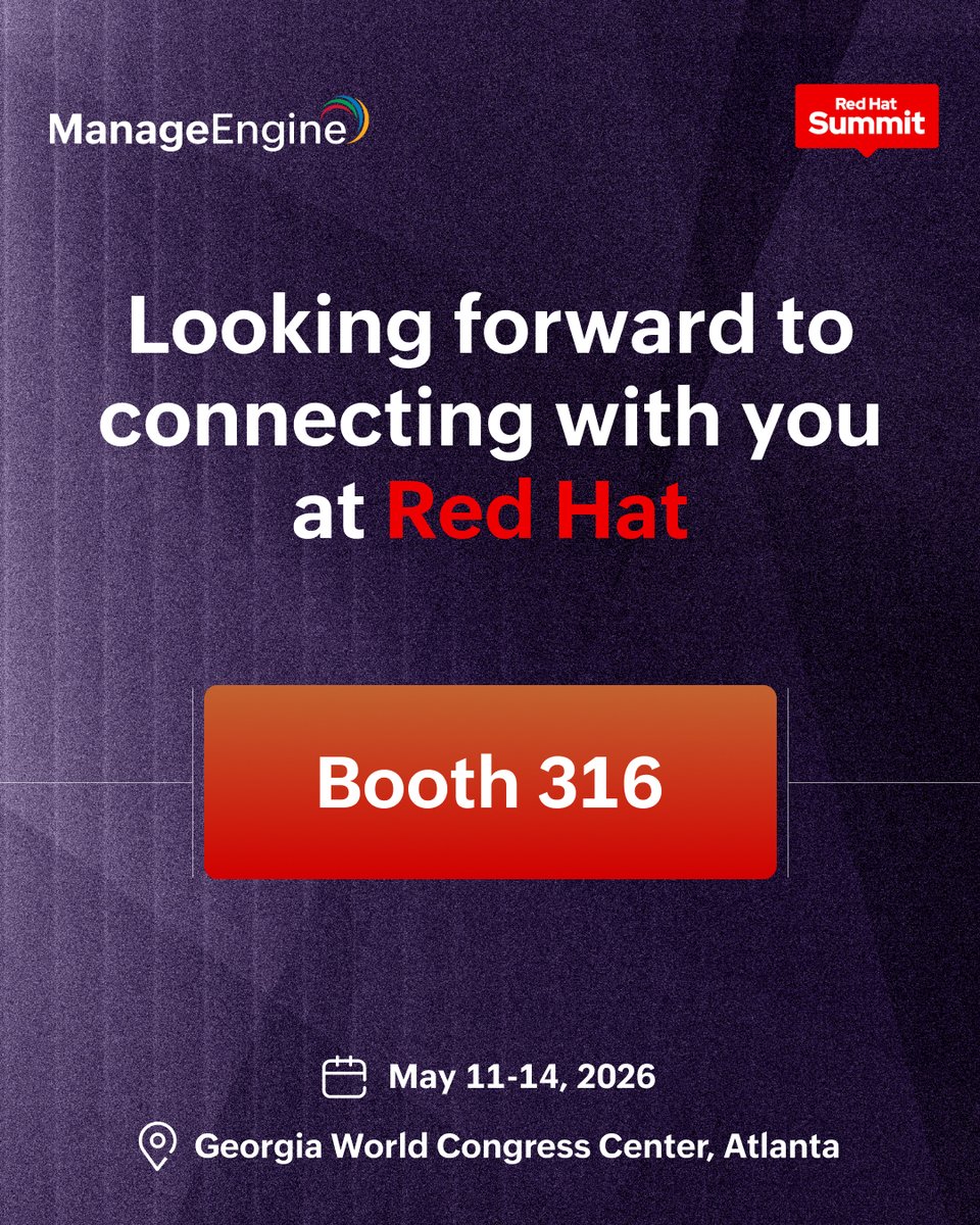 ManageEngine tweet media