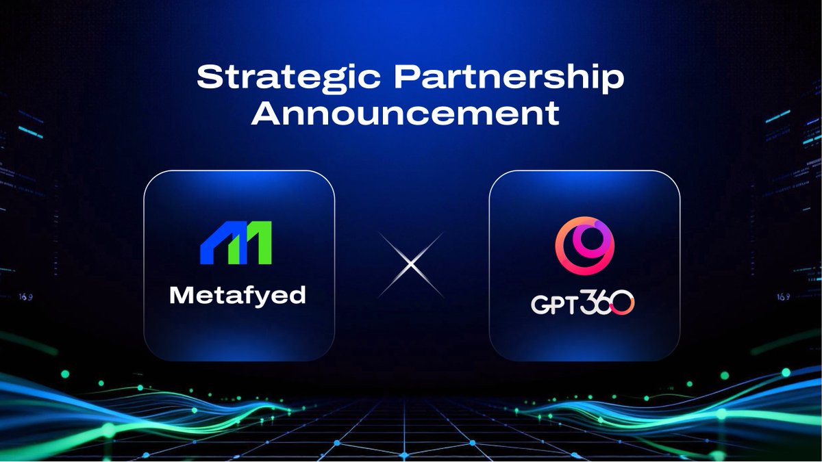 oper8capital's tweet photo. Metafyed Joins Forces With GPT360

🤝 We're thrilled to announce our partnership with @GPT360 —an AI-driven growth layer accelerating real user activation across the Web3 ecosystem.

As an AI-powered RWA tokenization platform, we're on a mission to democratize access to Asia's premier private credit opportunities for our investors through compliant on-chain infrastructure.🔄🌏

Through this collaboration, we plan to:

🔺 Leverage GPT360's growth layer to scale user acquisition and engagement in the RWA space
🔺Amplify awareness and accessibility of tokenized private credit markets
🔺Connect traditional finance investors with the power of on-chain communities
🔺Accelerate mainstream adoption of regulated RWA investing.

As the future of finance moves on-chain, strategic distribution and trusted engagement are critical to unlocking the full potential of the RWA sector! 🔥

Excited for what's ahead 🚀
