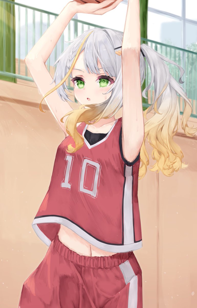 スポーツも得意なあの子
#つのせ絵
