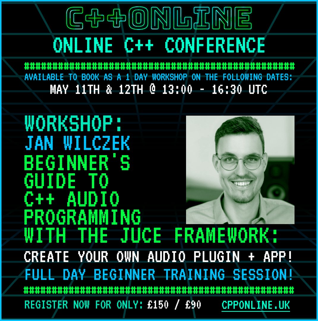 CppOnline tweet media