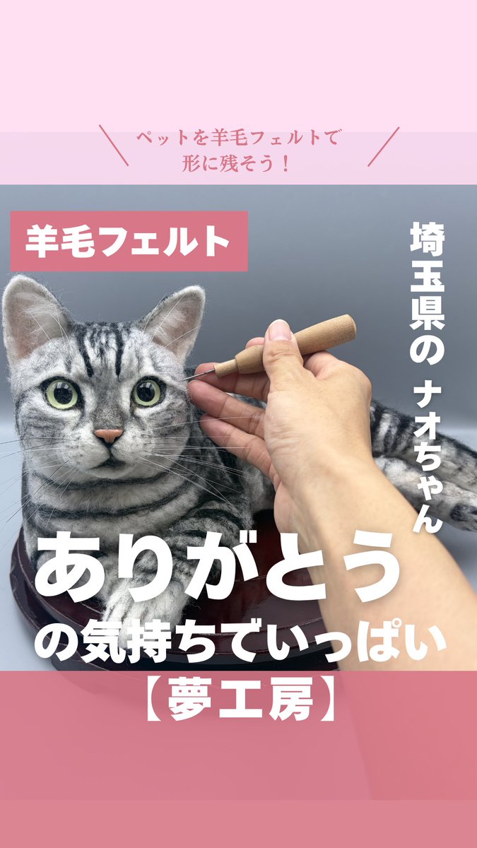 キャメレン竹田 羊毛フェルト 夢叶うボールペン キャメレン竹田 羊毛