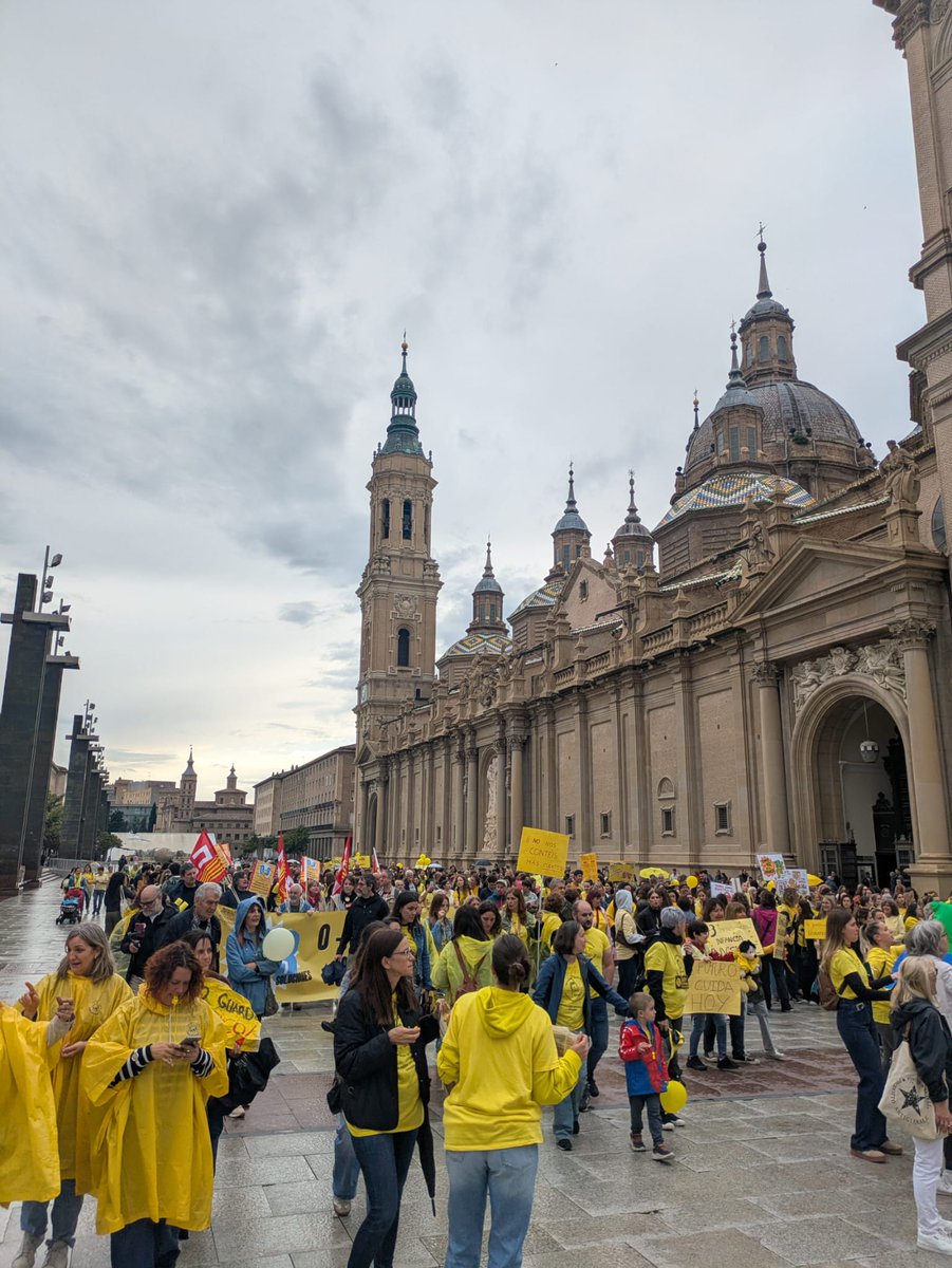 PCTE_Aragon's tweet photo. 📸 Imágenes de la Huelga Estatal del Primer Ciclo de Educación Infantil (Zaragoza) https://t.co/otI1xESe1g