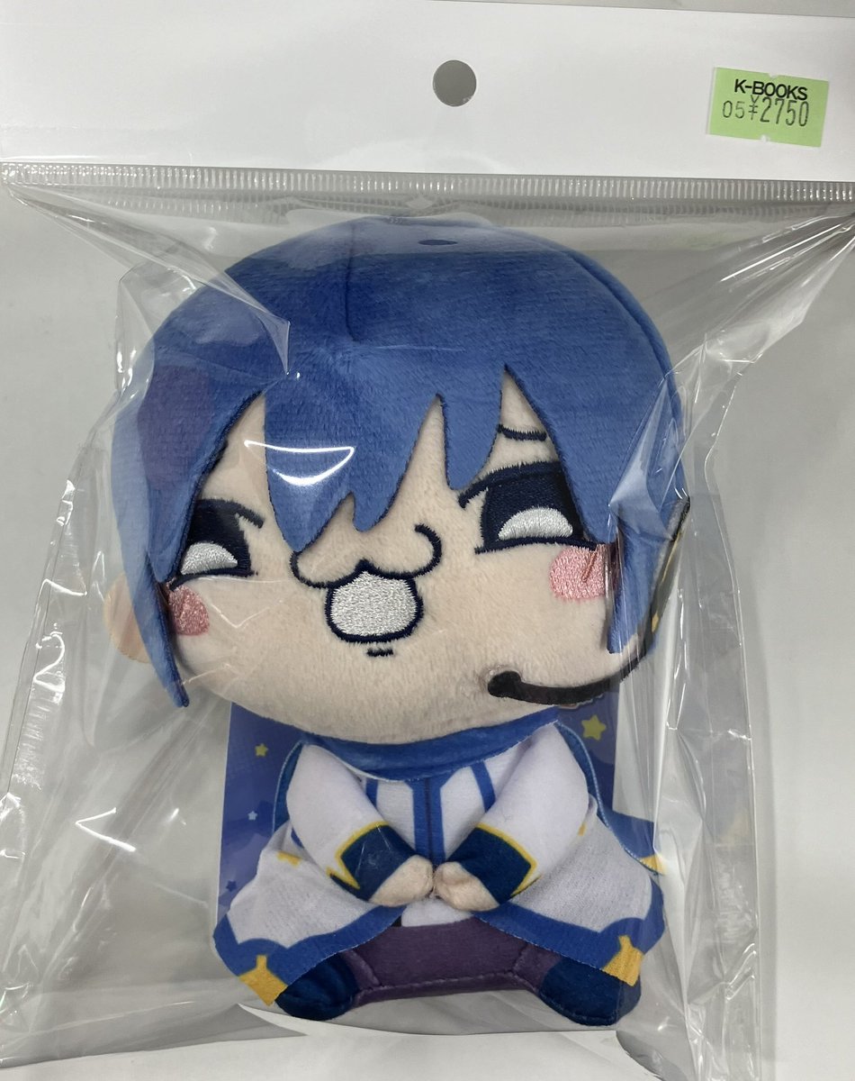 入荷情報】 ボーカロイド ボカロ もちぴこぬいぐるみ KAITO 入荷いたし