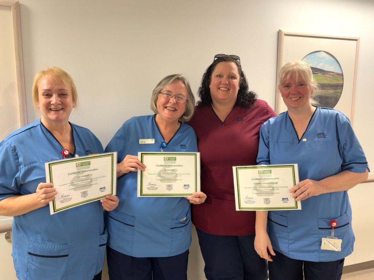 NHS Orkney tweet media