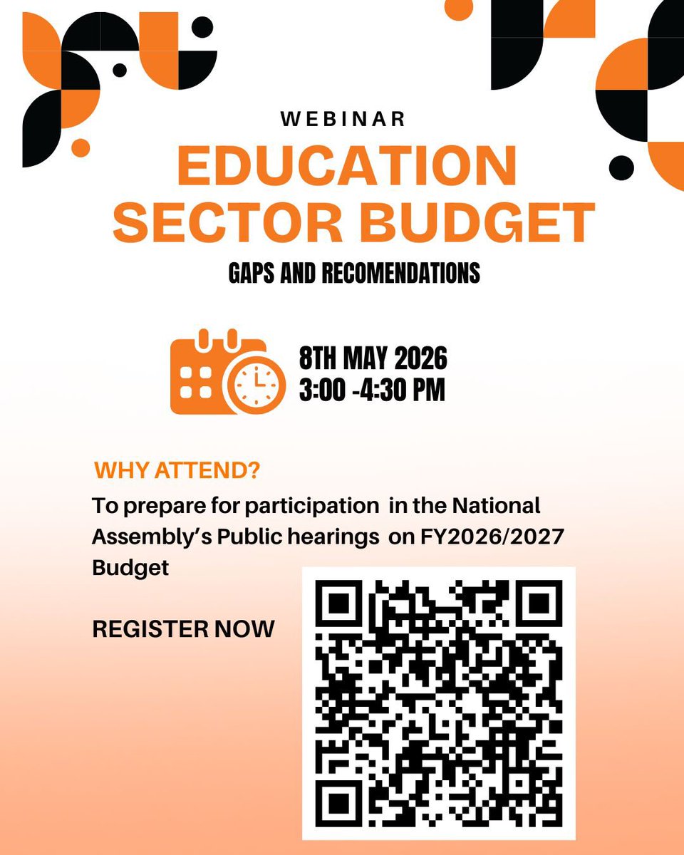 TISAKenya's tweet photo. The education budget for FY 2026/27 is on the table.
The National Assembly’s public participation period (May 13–25) is our window to influence how our schools and learners are funded. Don’t walk into the process unheard. Join our virtual prep session to break down the critical funding gaps and sharpen your recommendations.
• 📅 Date: Today, Friday, May 8
• 🕒 Time: 3:00 PM – 4:30 PM
• 💻 Platform: Zoom
Secure your spot here:
👉 https://t.co/dy0V1ftuNA