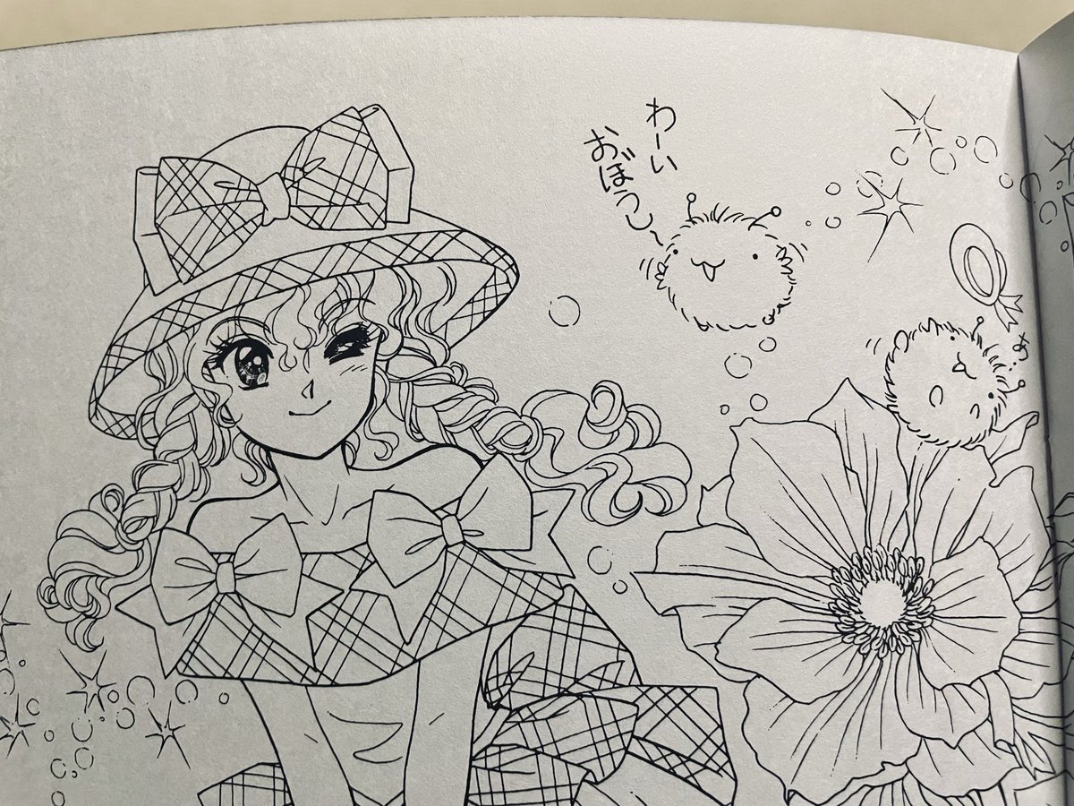 TLで見てどうしても欲しくなってショウワノートのジョアンナの塗り絵を