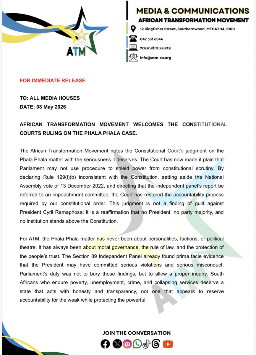 African Transformation Movement tweet media