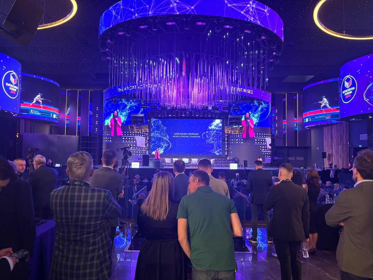 Salesflow_tech's tweet photo. Salesflow attended DATACENTER FORUM Romania 2026 in Bucharest this week.

Strong focus on AI-ready infrastructure, connectivity, and new regional data center developments. Great discussions and valuable meetings throughout the event.

#Datacenter #AI #Connectivity #Networking https://t.co/4OMIjpzsHC