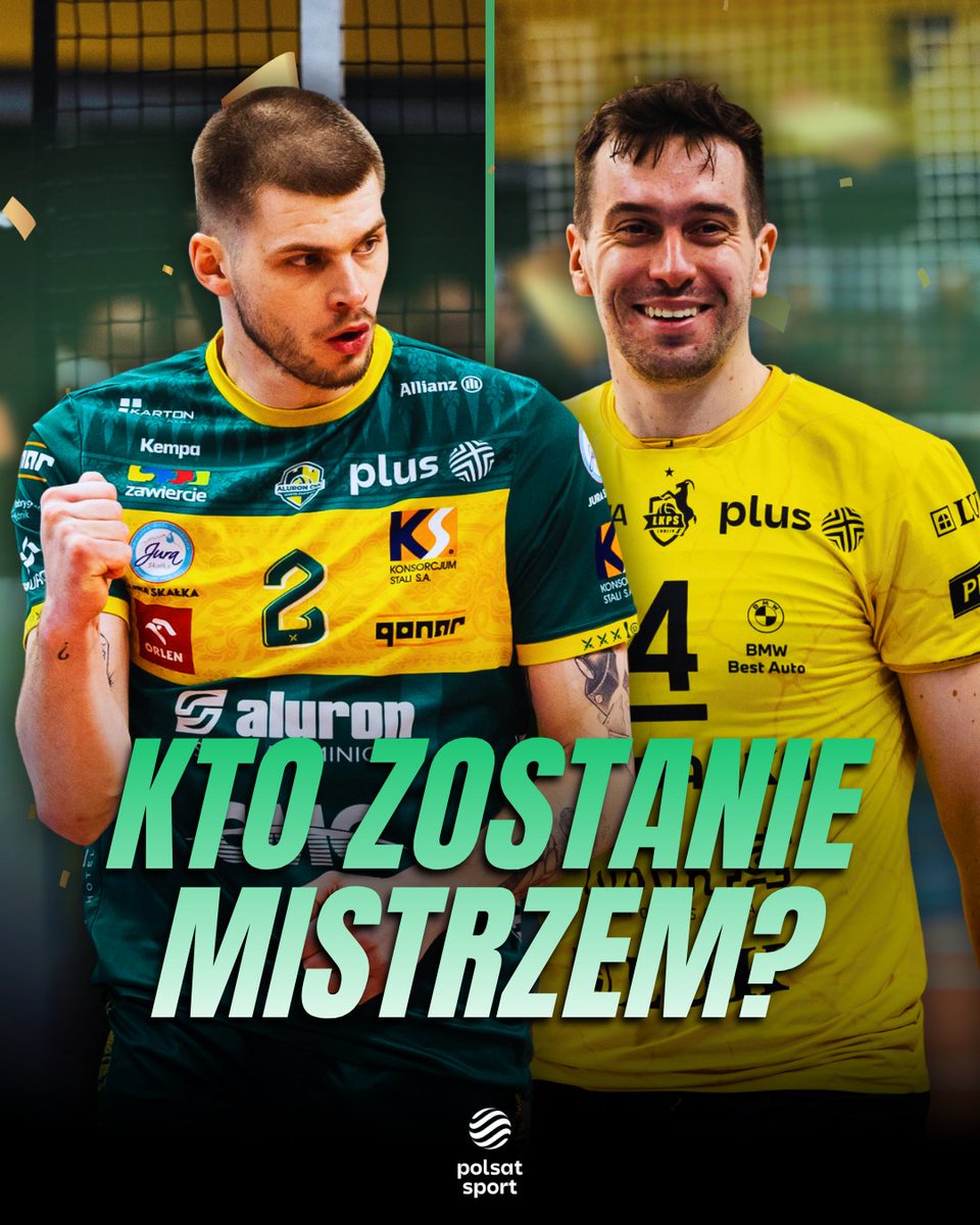 polsatsport's tweet photo. KTO WYGRA TROFEUM? 🏆💥

Przed nami decydujący mecz finału PlusLigi - Aluron CMC Warta Zawiercie podejmie Bogdankę LUK Lublin w piątym starciu o mistrzostwo Polski.

📺 Natomiast jutro (sobota, 9 maja) pochylimy się nad finałową rywalizacją w Magazynie #7strefa. Transmisja od godz. 11:00 w Polsacie Sport 1, https://t.co/i0rP9Lr7TY oraz Polsat Box Go

Zapraszamy! 🍿

#PlusLiga