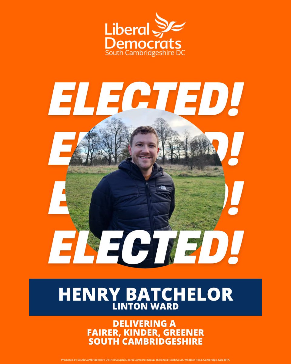 🔶South Cambs Lib Dem Councillors🔶 tweet media