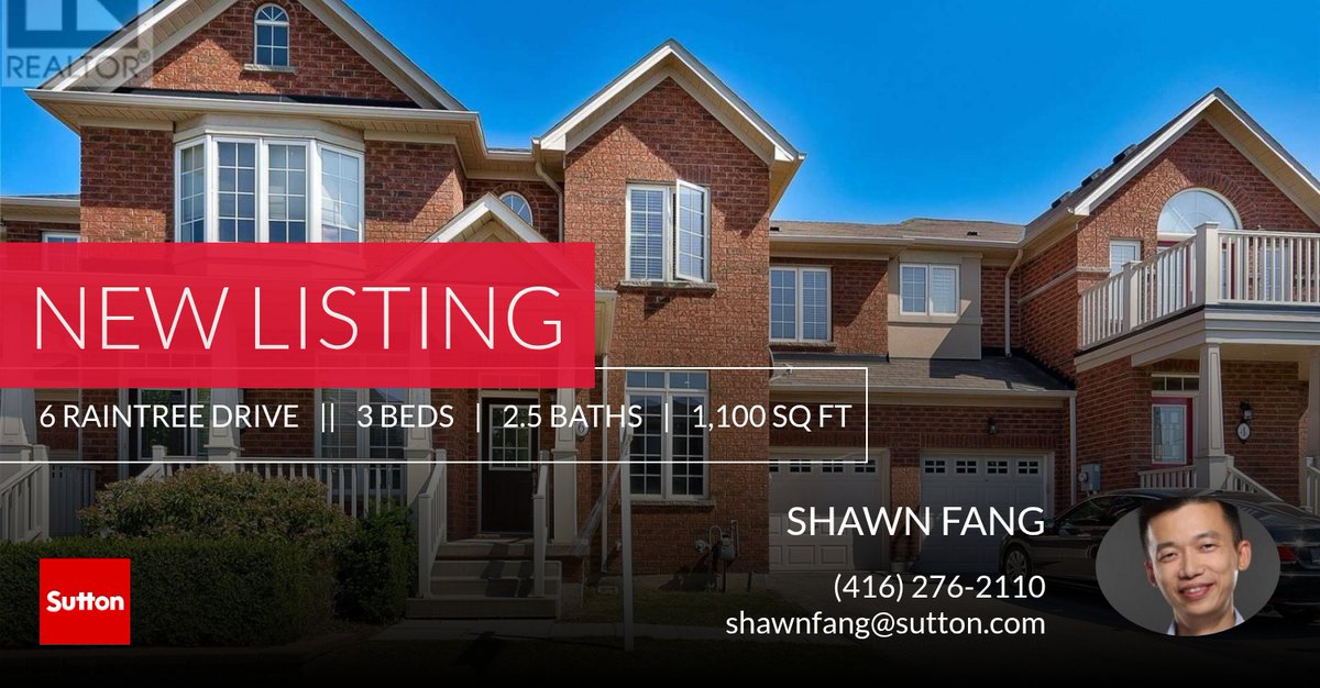 ShawnFang11's tweet photo. 📍 New Listing 📍 Take a look at this fantastic new property that just hit the market located at 6 Raintree Drive in Hamilton (stoney Creek). Reach out here or at (416) 276-2110 for more information https://t.co/0jfEzfKtKK https://t.co/WOC3MTYcVP