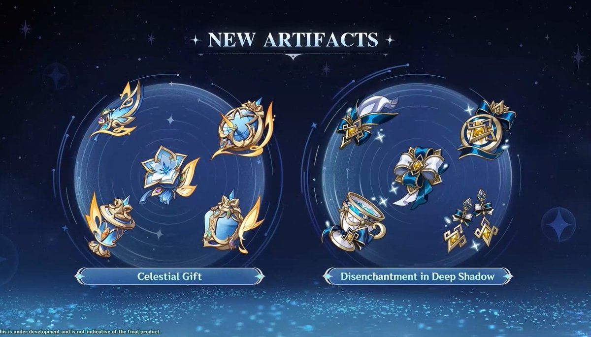 NEW ARTIFACT SETS #GenshinImpact