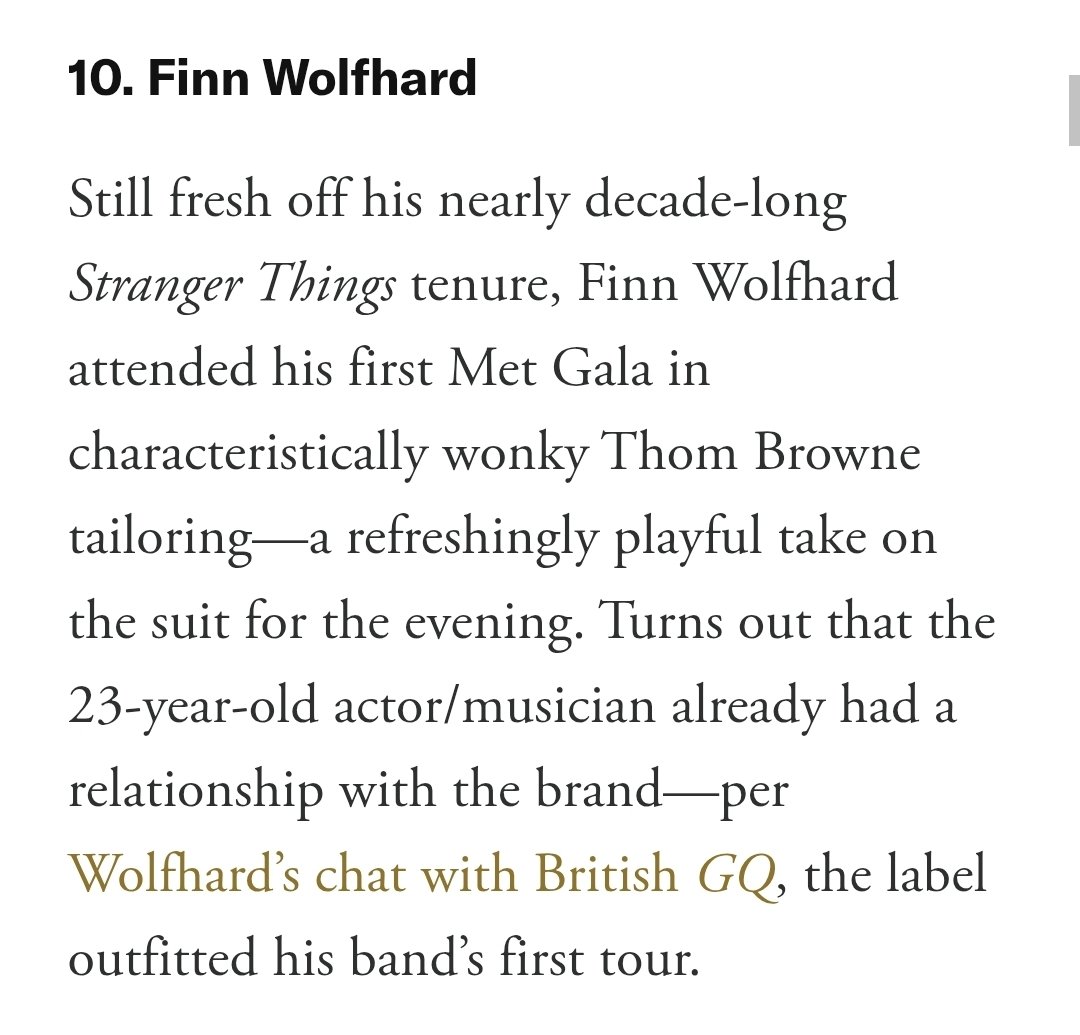 finnwolfarchive's tweet photo. Finn Wolfhard has Been Ranked #10 on QG's "12 Best Dressed Men" List at the Met Gala 2026 https://t.co/ZjhZLFNGLm