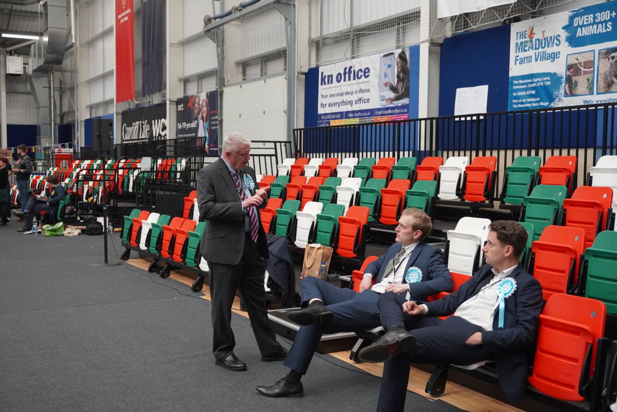 lauraabutler's tweet photo. Welsh Senedd election count in pictures https://t.co/3bzcWGrQyE