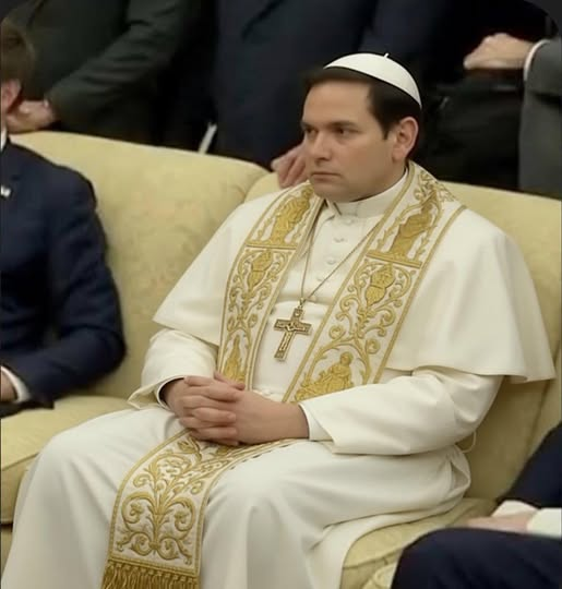Trump has apparently had enough BS from Pope Leo so he's found a solution!!😂