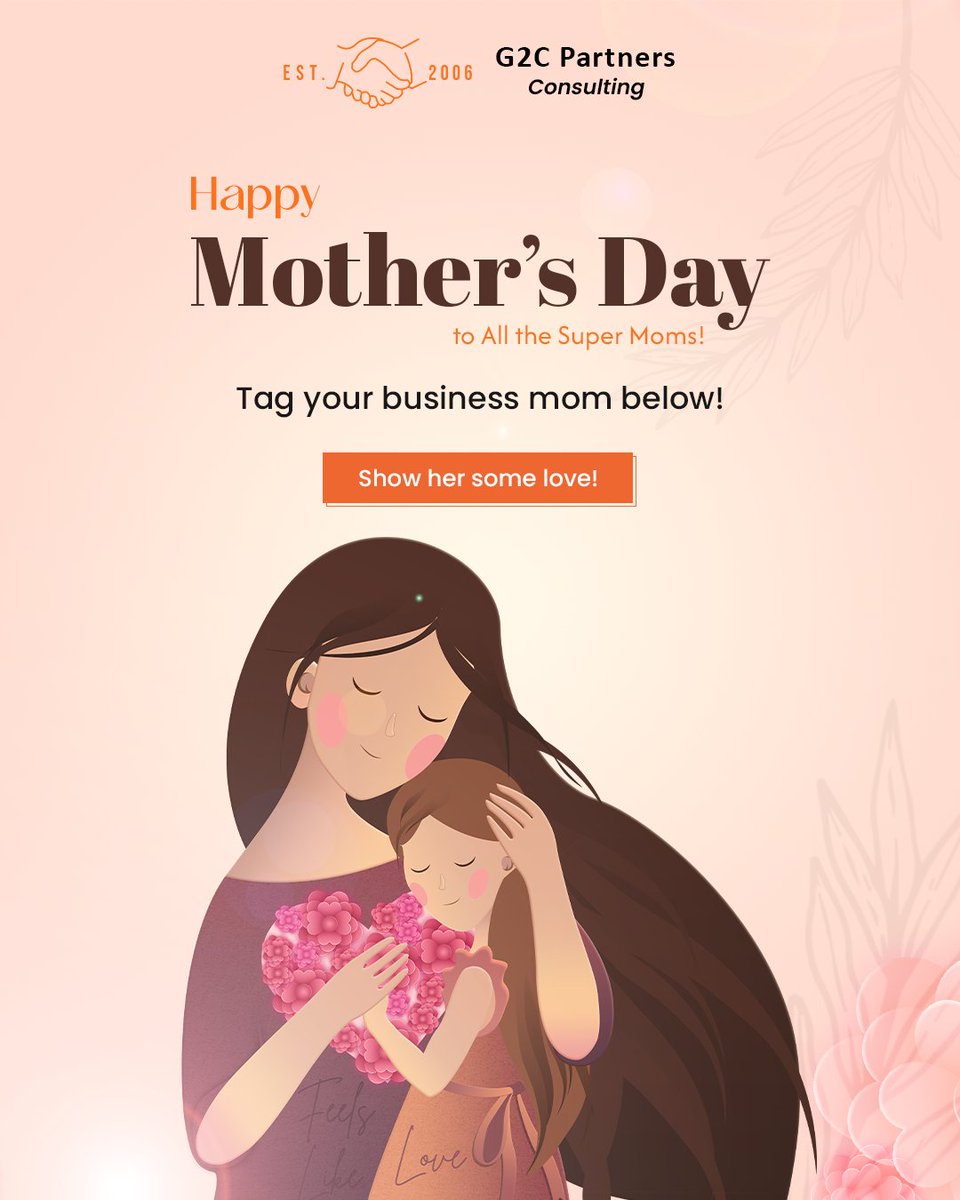 G2CPartners's tweet photo. Behind every strong team, there’s support that often goes unseen.

Today, we celebrate the women who inspire, guide, and lead — at work and beyond.

Happy Mother’s Day 💐

#HappyMothersDay #MothersDay #WomenWhoInspire #Leadership #Teamwork #WorkCulture #WomenEmpowerment https://t.co/g5yoDBdqnC