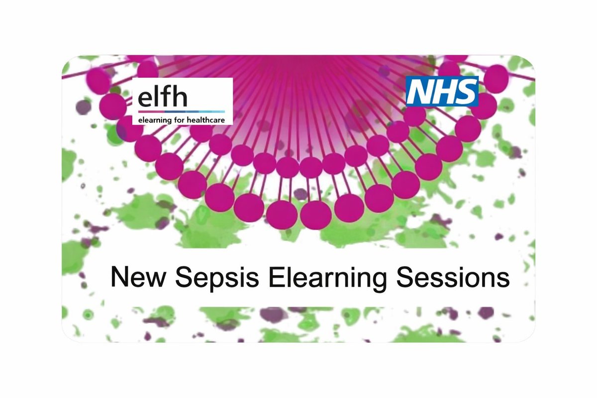 NHSE_WTE's tweet photo. 🆕Two new sepsis sessions are now live on the NHS Learning Hub.

🔵 Sepsis Awareness  for non-clinical staff and carers 
https://t.co/5do1jKNa7m
🔵 Sepsis in Acute Care  focused on paediatric sepsis 
 https://t.co/03UNxqMIid

 #Sepsis #NHS #PatientSafety #LearningHub https://t.co/KJq68NfPa9