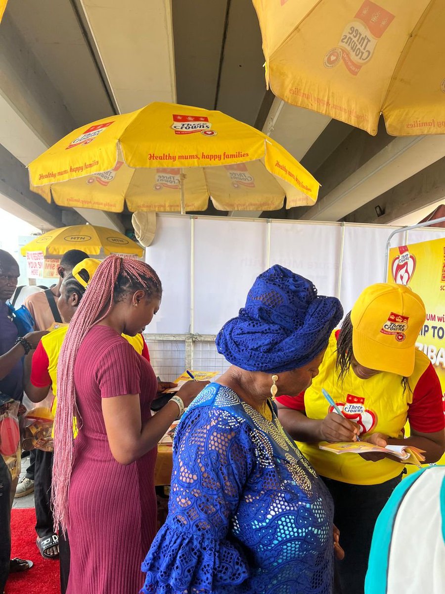 TheEmmalez's tweet photo. To show they’re taking this year’s Mum of the Year competition to another level, Three Crowns Milk was at Ikeja Under Bridge on Wednesday creating awareness and encouraging people to nominate their mums before it’s too late.

#TreasureYourTreasure 
#TCMOTY2026 https://t.co/9EM33yqmfH