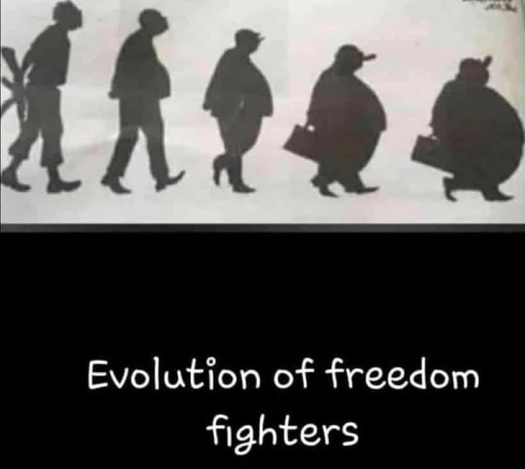 simaxis's tweet photo. Evolution of ANC freedom https://t.co/rXulCRK8Rw