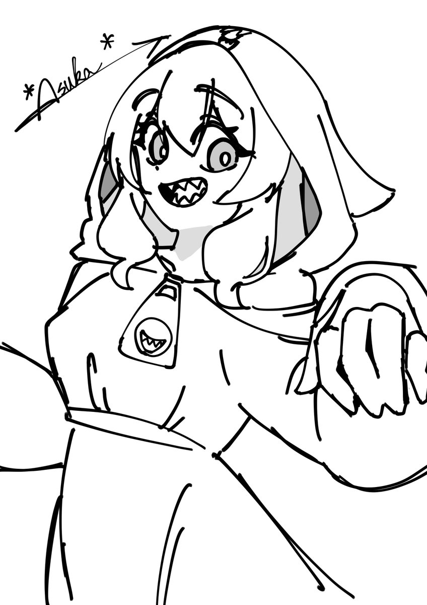れもん様 レモンアート搾りたて #イラスト れもんあめさん宅のれーさちゃんです
