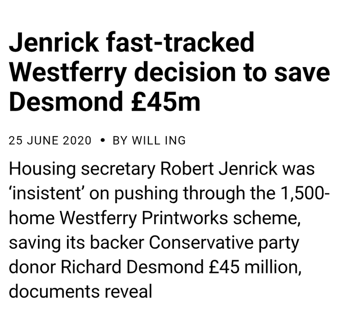 <a href="/Ryder56004614/">Ryder 🇮🇪 🇪🇺</a> Ah yes, that corrupt little turd Jenrick.