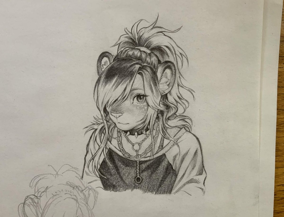 Thingy I did a bit ago! 🦁
I miss being able to draw on paper
would you like to see me posting more traditional stuff in the future? 👉👈