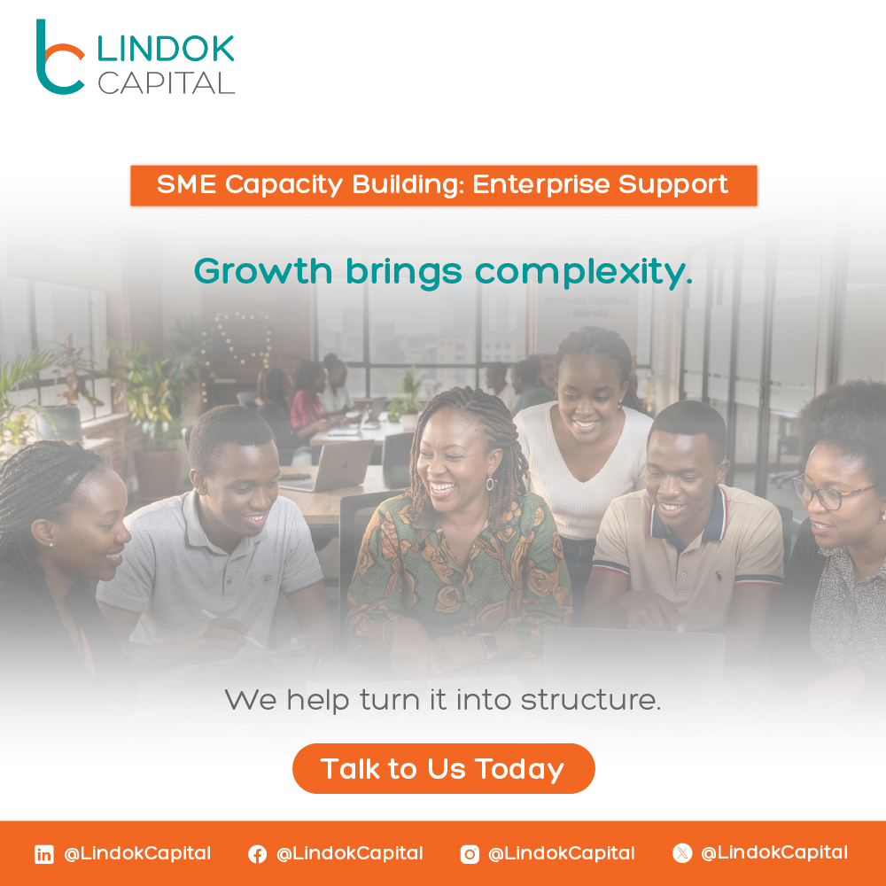 LindokCapital's tweet photo. Business growth brings complexity—unclear roles, undefined processes, overlapping responsibilities.

At Lindok Capital, we help bring clarity and structure to these areas so, so growth can continue with less friction. 

Talk to us today.
#BusinessGrowth #SMEs #LindokCapital https://t.co/2s5VWt9xrn