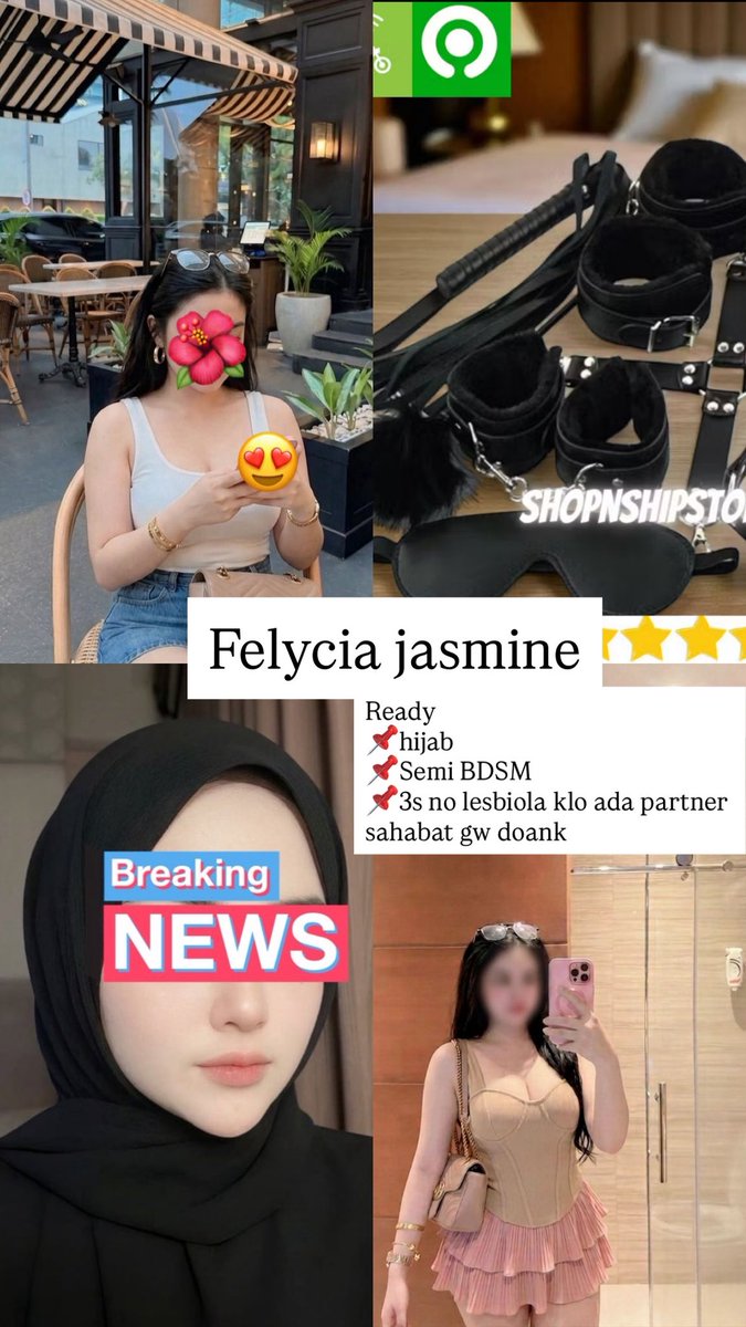 Masih di jaksel besok udah d bandung yaa ,,
Nama x blm bs ganti,error terus 😔
Tele t.me/Felicya_Jasmine

Ada 2 dp secepatnya aku k pekanbaru