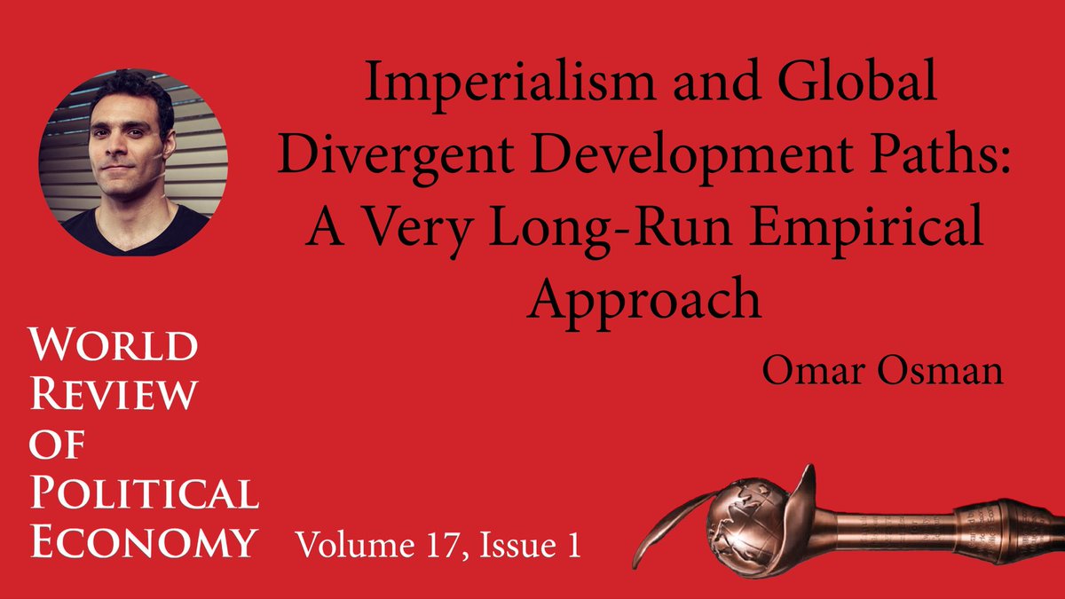 wape_web's tweet photo. Within the latest WRPE 17.1 "Imperialism and Global Divergent Development Paths: A Very Long-Run Empirical Approach" by Omar Osman https://t.co/Z2KMKesFfV is free to read diamond #OpenAccess on @Science_Open and @JSTOR https://t.co/54DbpKf7Dp