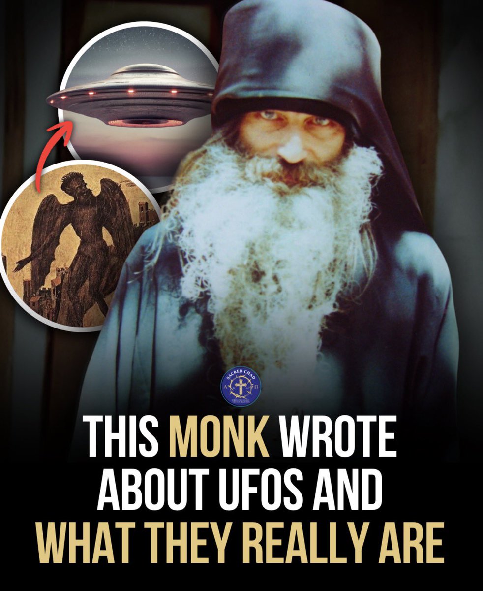 Father Seraphim Rose believed UFOs are demonic apparitions in modern costume, comparing them to demonic encounters in the lives of various saints.

UFOs are not aliens. They are, in his words, "another of the masks of the demons."